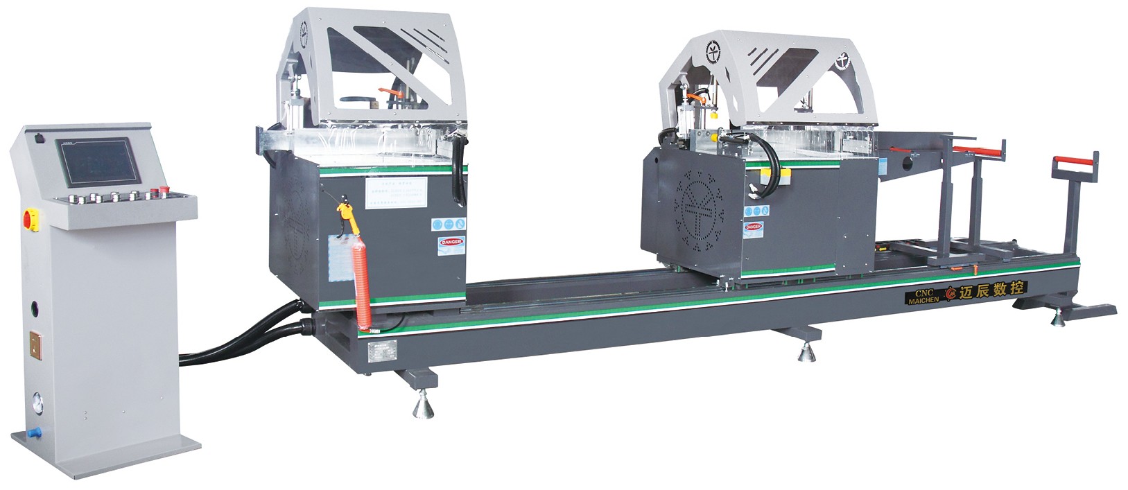 CNC Three-head Saw for Heavy-duty Sliding Door LSTJ3-CNC-500×4000