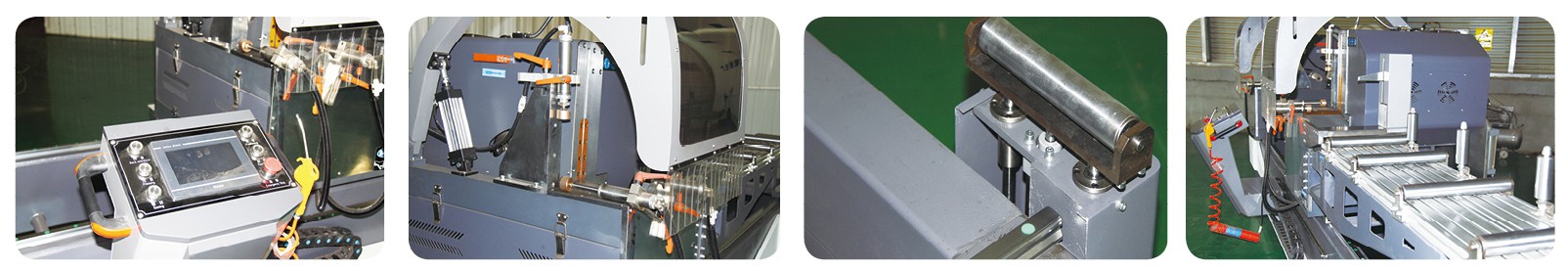 SWING ARM TYPE CNC Double Head Cutting Machine  HX2S-CNC-550×4200