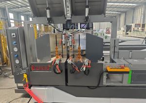 double head miter cutting saw