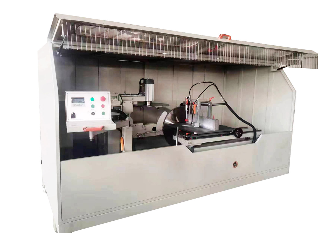 Aluminum notching machine