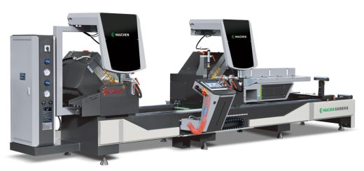 Aluminium profile cutting machine